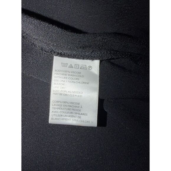 Kimchi Blue Black Button Front Dress Open Back Fit Flare Urban Outfitters S - Picture 4 of 6